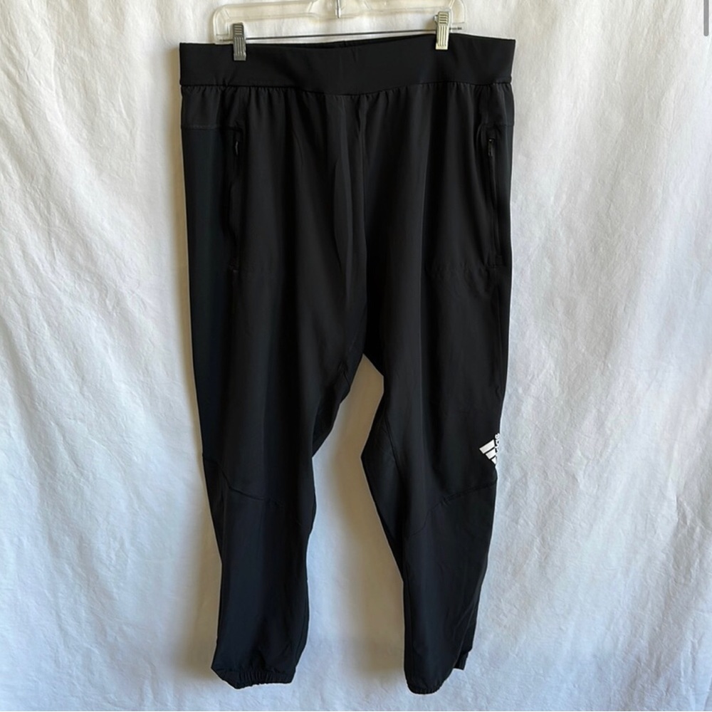 Adidas Aeroready black joggers, size 2XL